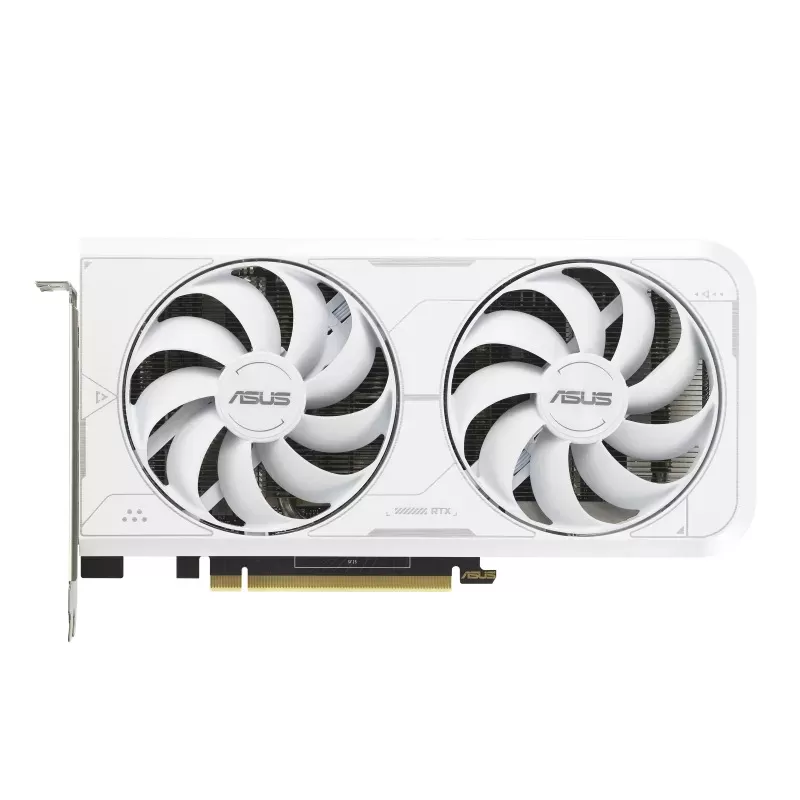 Placa Video ASUS DUAL GeForce RTX 3060 Ti White OC Edition 8GB GDDR6X 256 biti