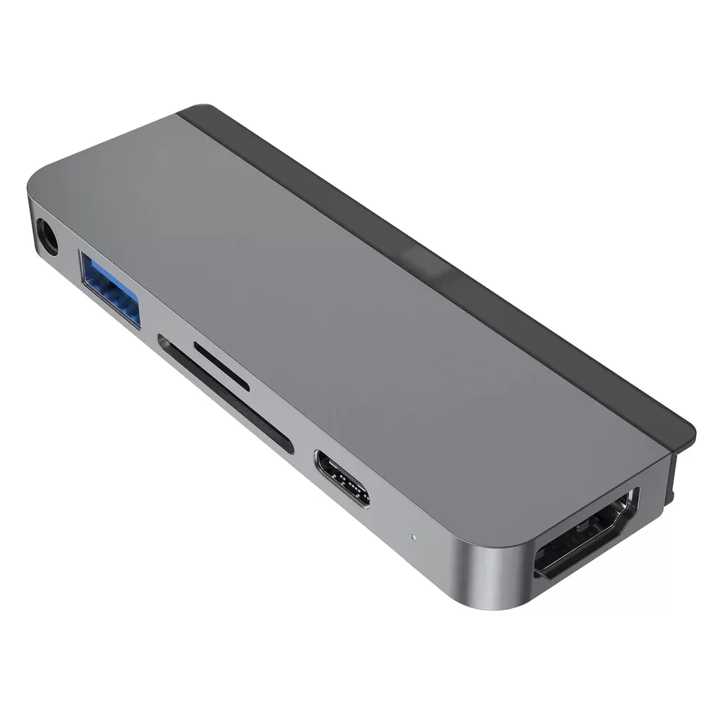 Hub USB Targus HyperDrive 6-in-1 USB-C Hub pentru iPad Pro/Air Gri