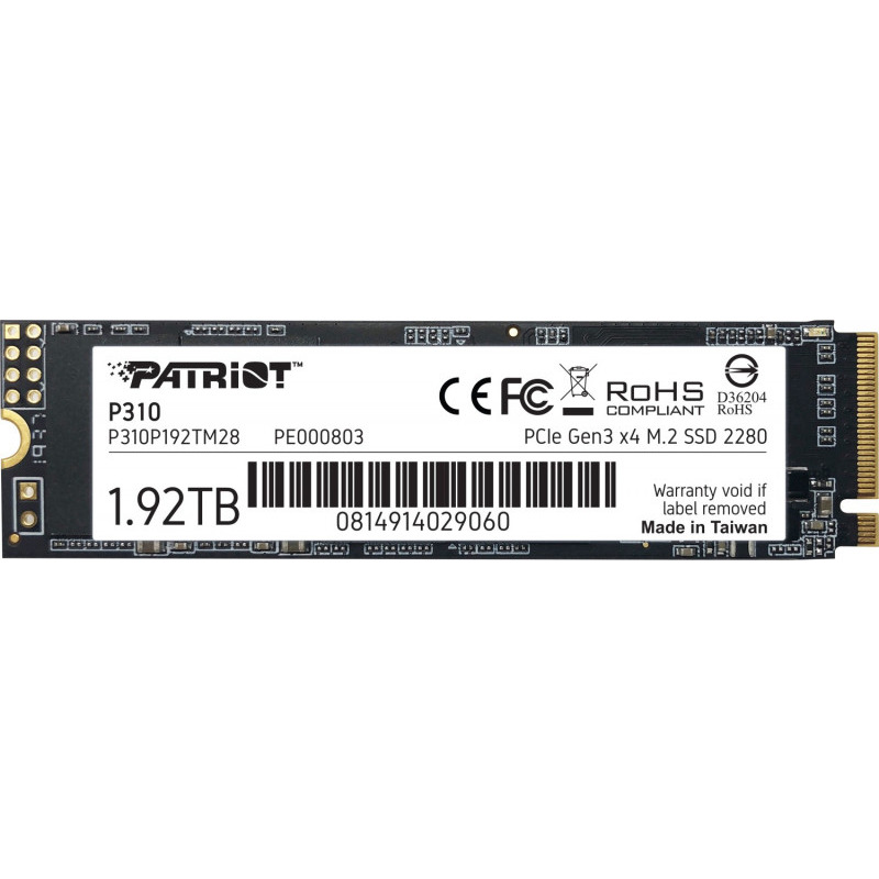 Hard Disk SSD Patriot P310 1.92TB M.2 2280