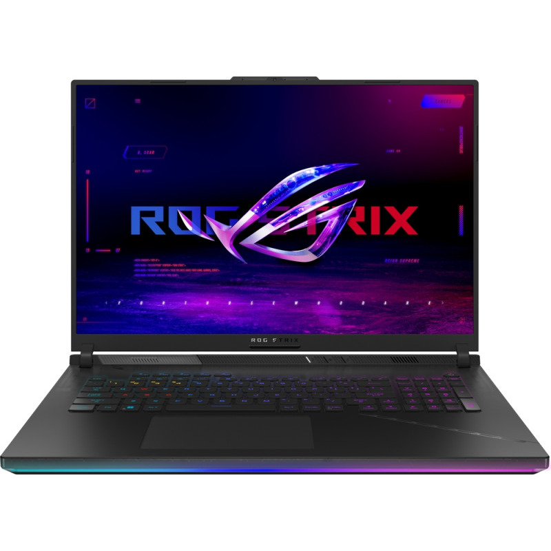 Notebook Asus ROG Strix G834JZ 18" QHD+ 240Hz Intel Core i9-13980HX RTX 4080-12GB RAM 32GB SSD 1TB Windows 11 Home Negru