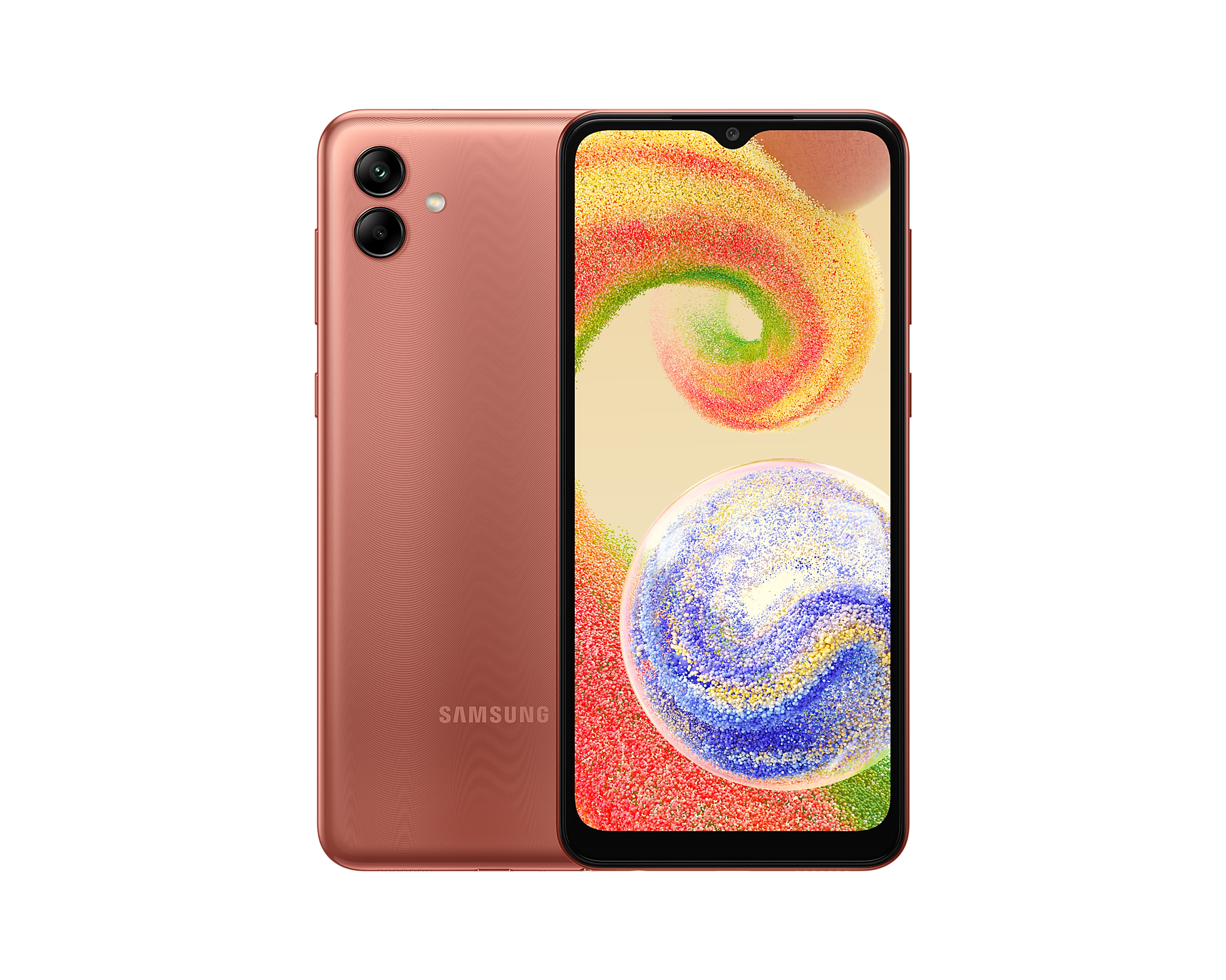 Telefon Mobil Samsung Galaxy A04 A045 64GB Flash 4GB RAM Dual SIM 4G Copper