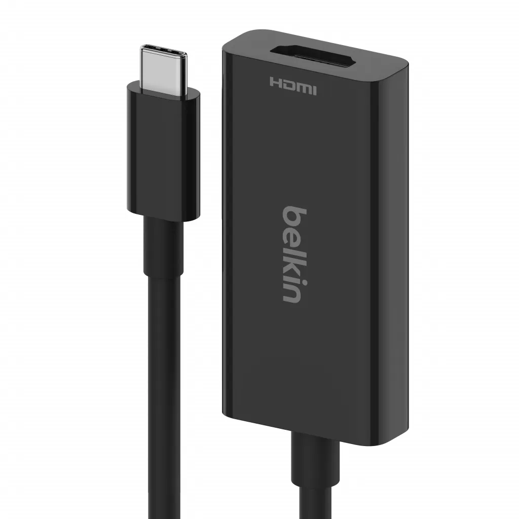 Adaptor Belkin Connect  USB-C to HDMI 2.1 (8K  4K  HDR)  Black