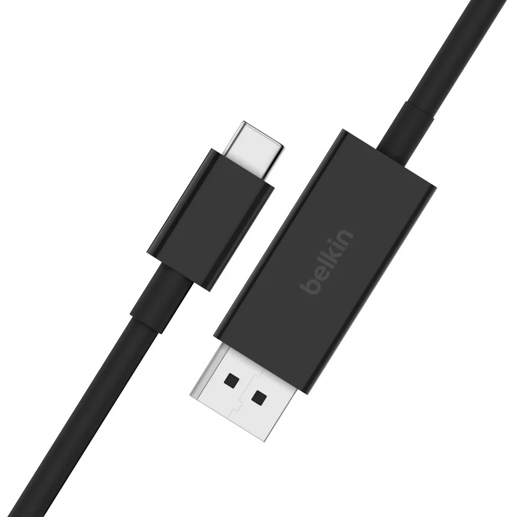 Cablu Belkin Connect  USB-C to DisplayPort 1.4  2m  Black