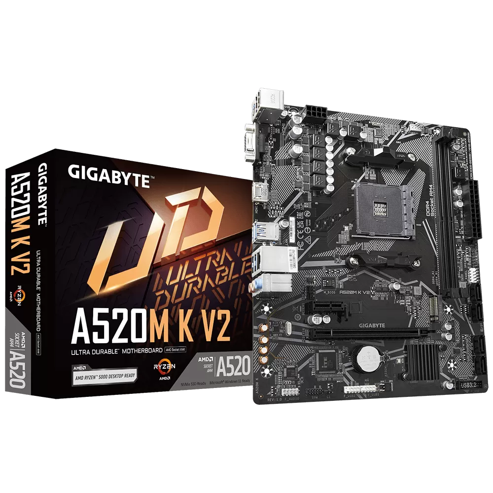 Ieftin Gigabyte A520M K V2 socket AM4