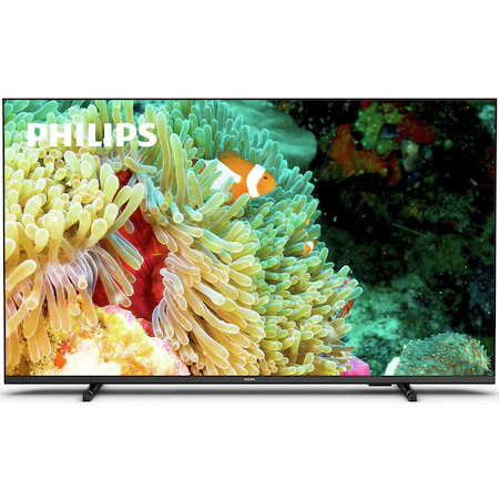 Televizor LED Philips Smart TV 55PUS7607 139cm 4K Ultra HD Negru