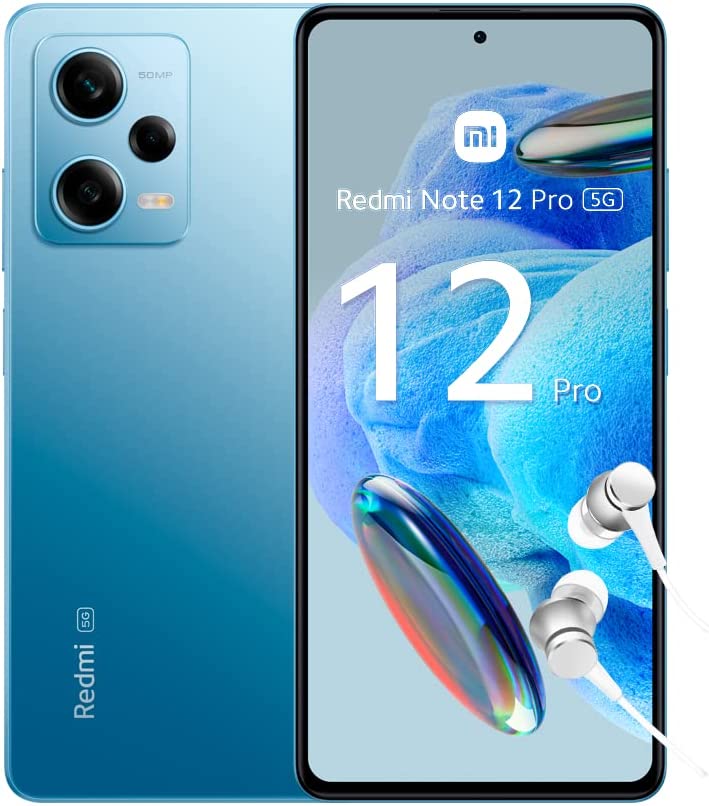 Telefon Mobil Xiaomi Redmi Note 12 Pro 5G 128GB Flash 6GB RAM Dual SIM 5G Frosted Blue