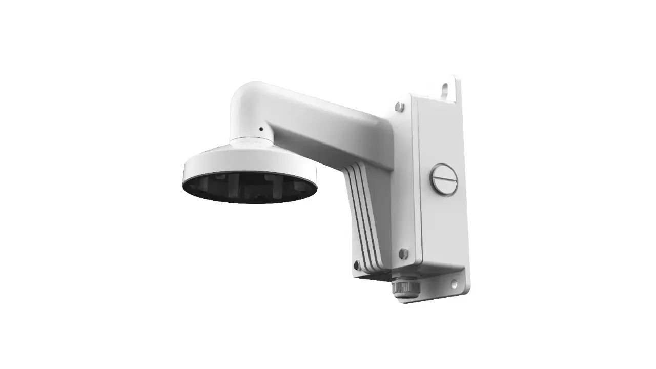 Suport de montaj pe perete cu doza de conexiuni Hikvision DS-1273ZJ-130B-TRL