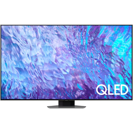 Televizor QLED Samsung Smart TV QE50Q80CATXXH 125cm 4K Ultra HD Negru