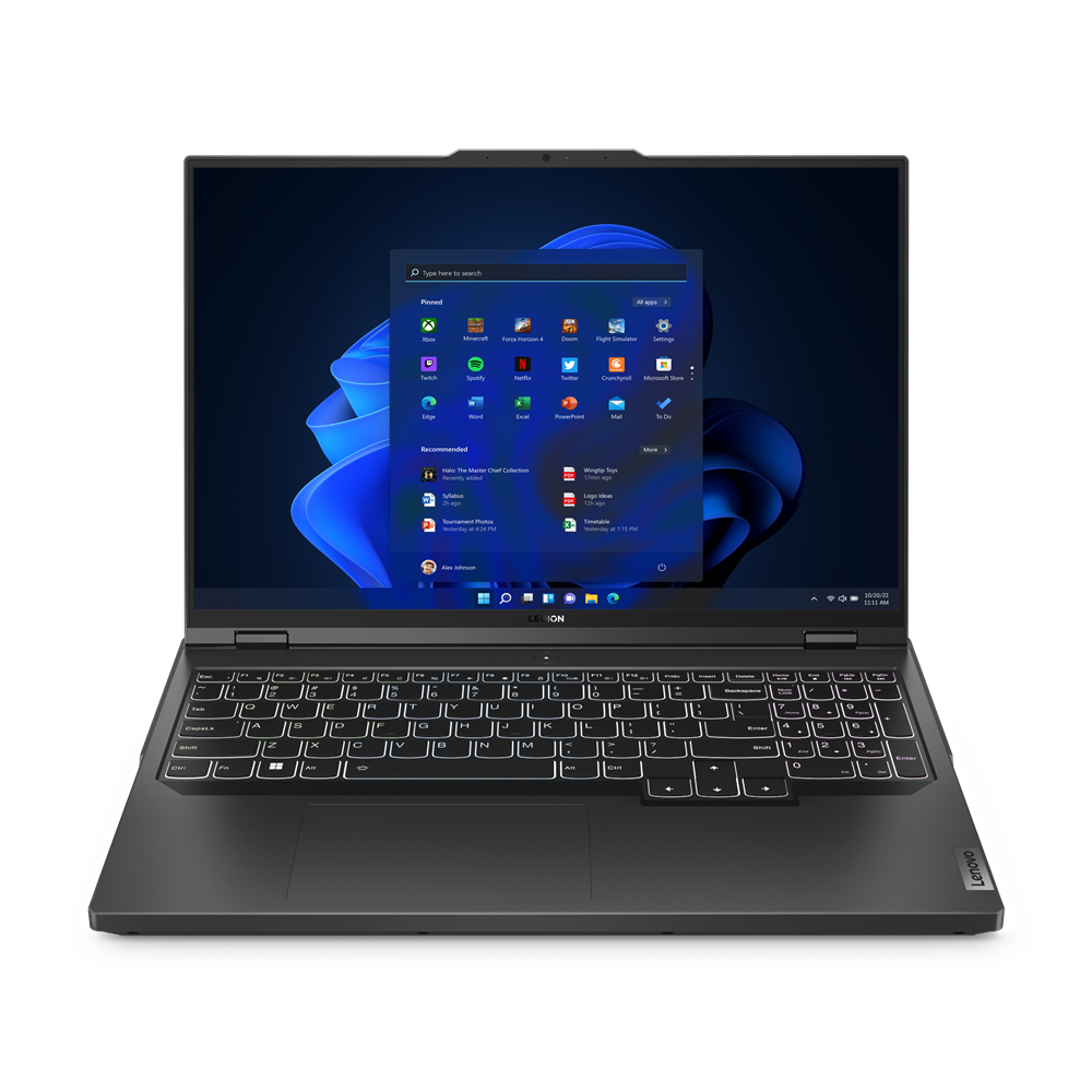 Notebook Lenovo Legion Pro 5 16IRX8 17.3" WQXGA 240Hz Intel Core i5-13500HX RTX 4060-8GB RAM 32GB SSD 1TB No OS Gri