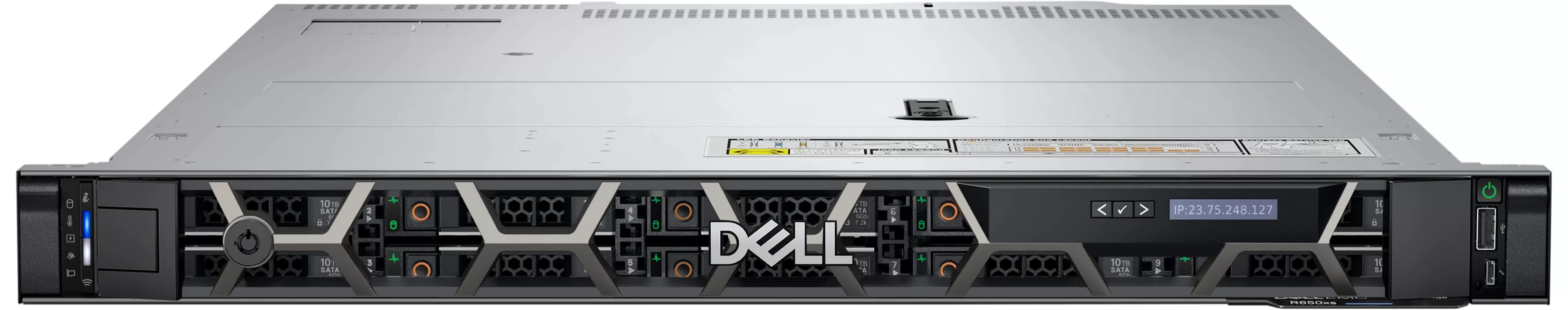 Server Dell PowerEdge R650xs Intel Xeon Silver 4314 16GB RAM 2x480GB SSD PERC H755 8xSFF 800W Dual HotPlug