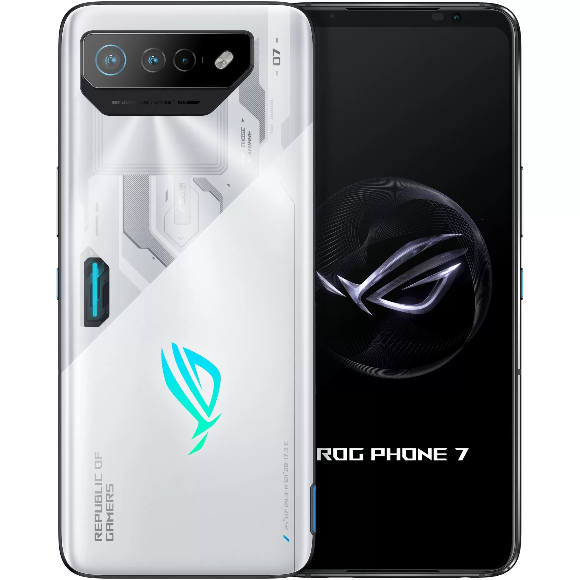 Telefon Mobil Asus ROG Phone 7 512GB Flash 16GB RAM Dual SIM 5G White