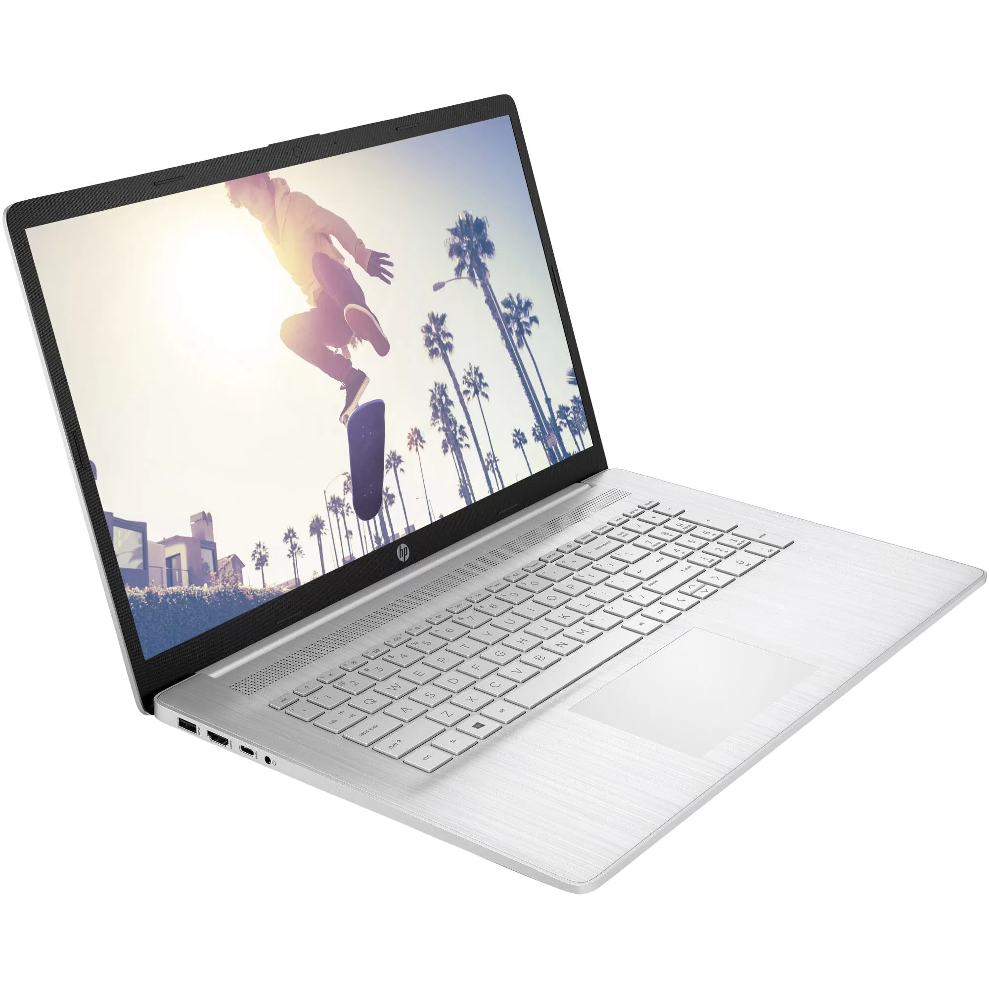 Notebook HP 17-cn0008nq 17.3" Full HD Intel Core i5-1135G7 RAM 16GB SSD 512GB Windows 11 Home Argintiu