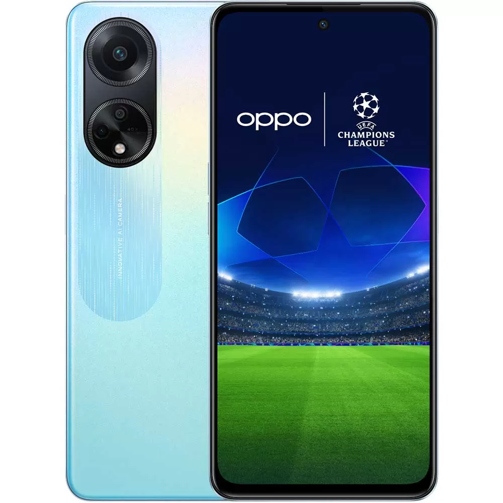 Telefon Mobil Oppo A98 256GB Flash 8GB RAM Dual SIM 5G Dreamy Blue