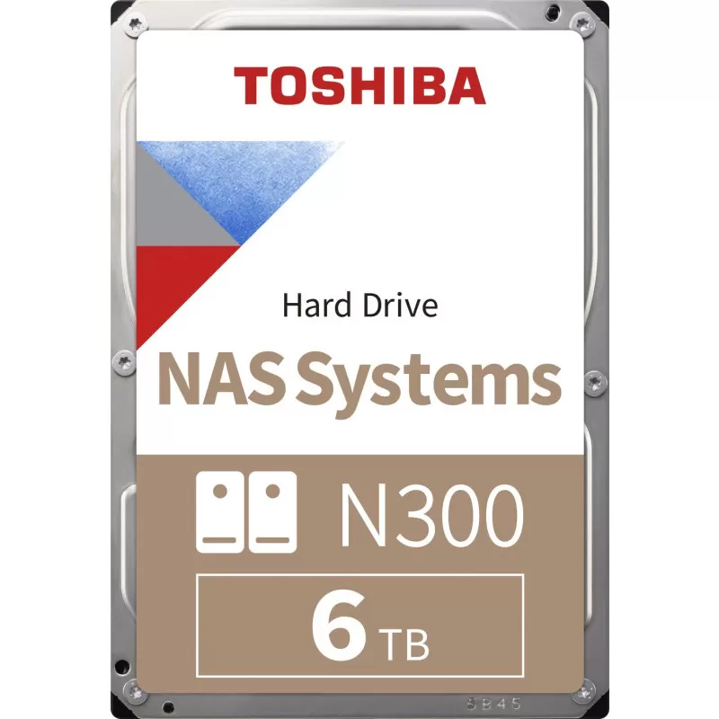 Hard Disk Desktop Toshiba N300 NAS 6TB 7200RPM SATA 3 retail
