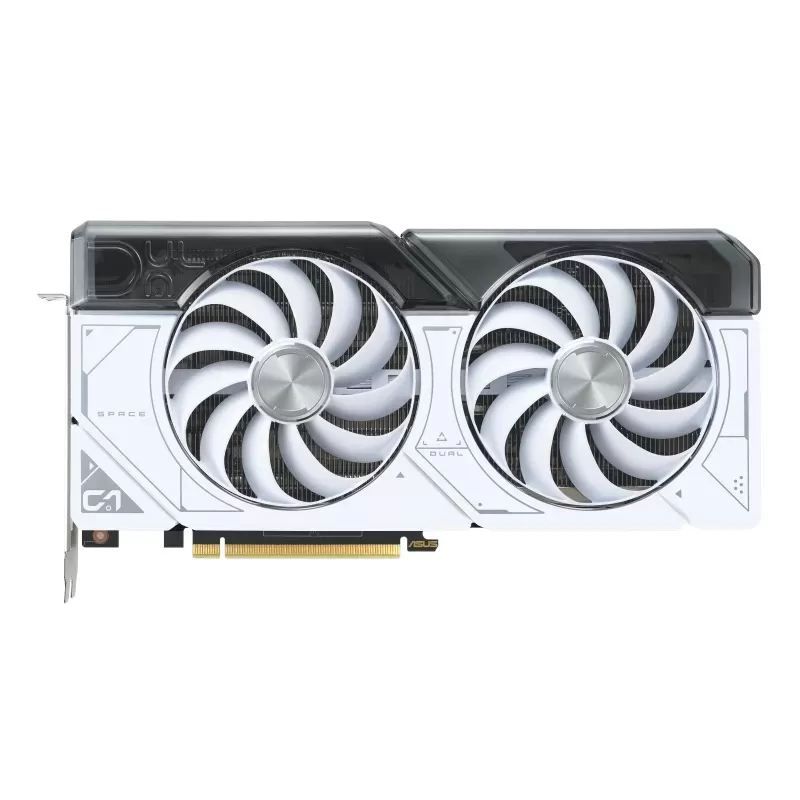 Placa Video ASUS Dual GeForce RTX 4070 White OC Edition 12GB GDDR6X 192 biti