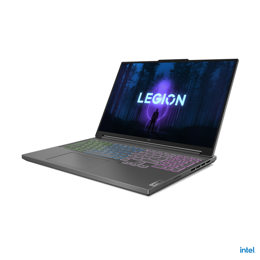 Notebook Lenovo Legion Slim 5 16IRH8 16" WQXGA Intel Core i7-13700H RTX 4060-8GB RAM 16GB SSD 512GB No OS Storm Grey