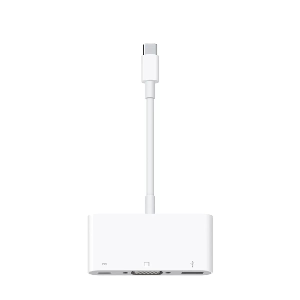 Adaptor Apple MJ1L2ZM/A USB-C la VGA White