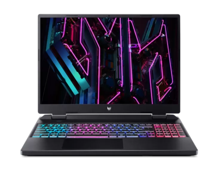 Notebook Acer Predator PHN16-71 16" WUXGA 165Hz Intel Core i7-13700HX RTX 4060-8GB RAM 16GB SSD 512GB No OS Negru