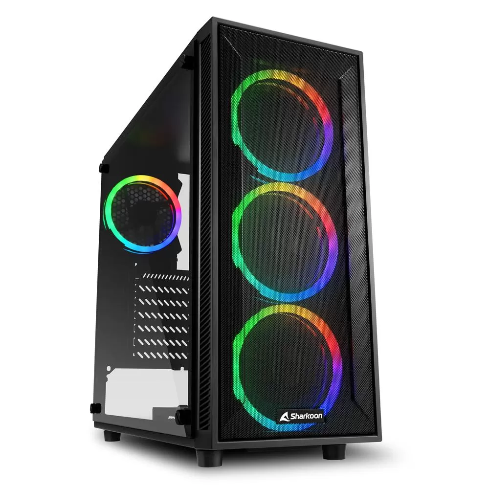 Carcasa PC Sharkoon TG4M RGB Black