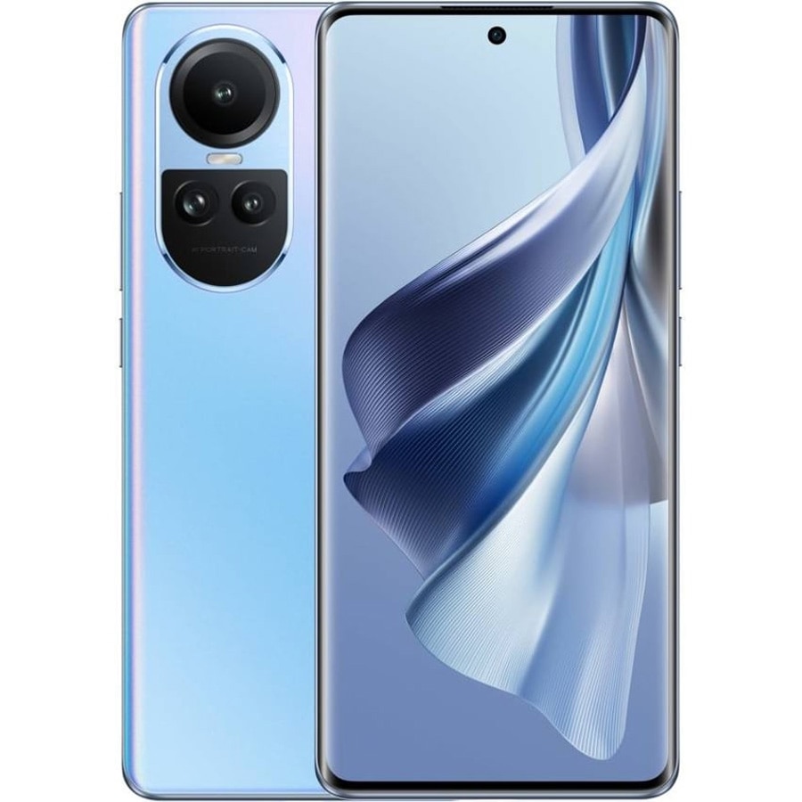 Telefon Mobil Oppo Reno10 256GB Flash 8GB RAM Dual SIM 5G Ice Blue