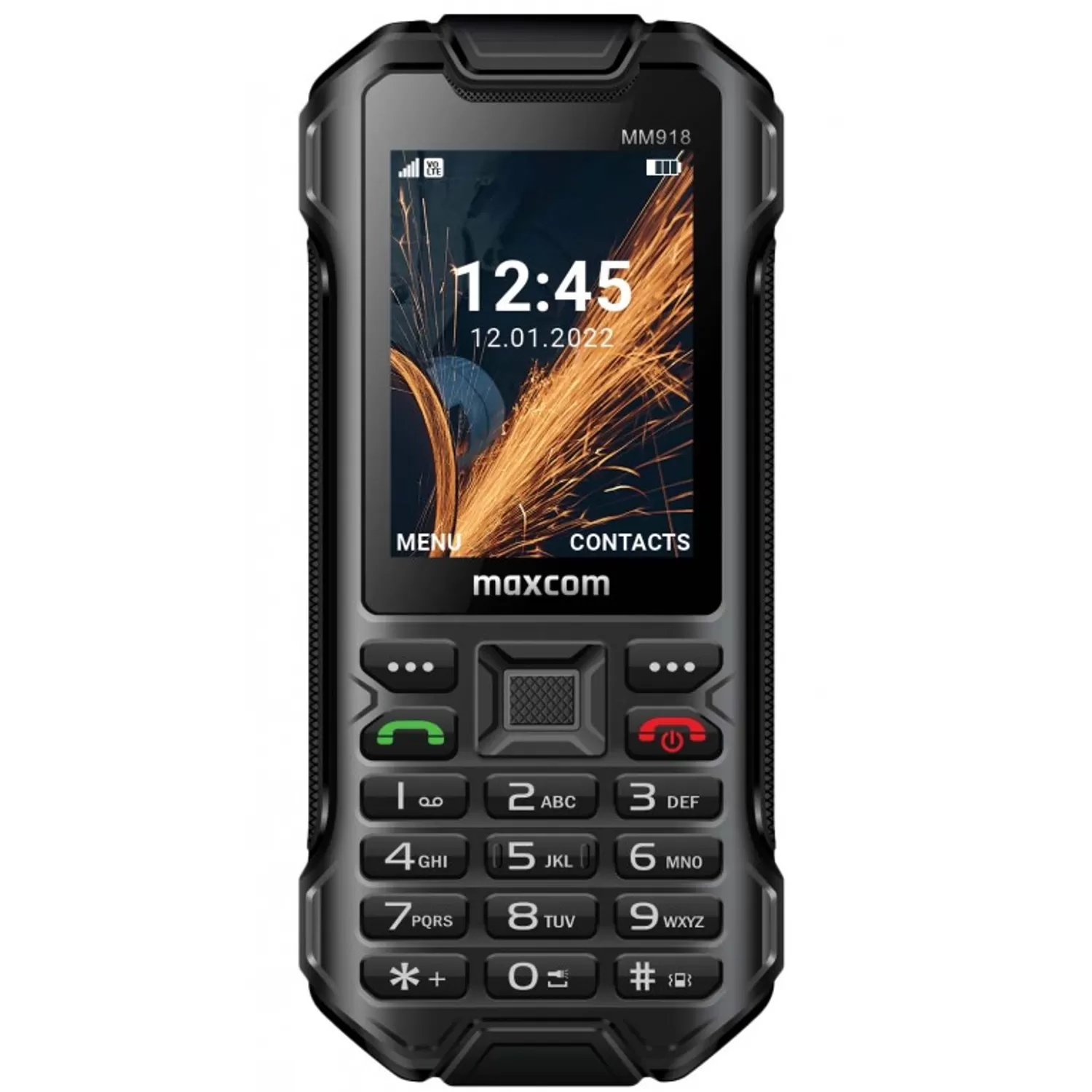 Telefon Mobil Maxcom MM918 Strong Dual SIM 4G Black