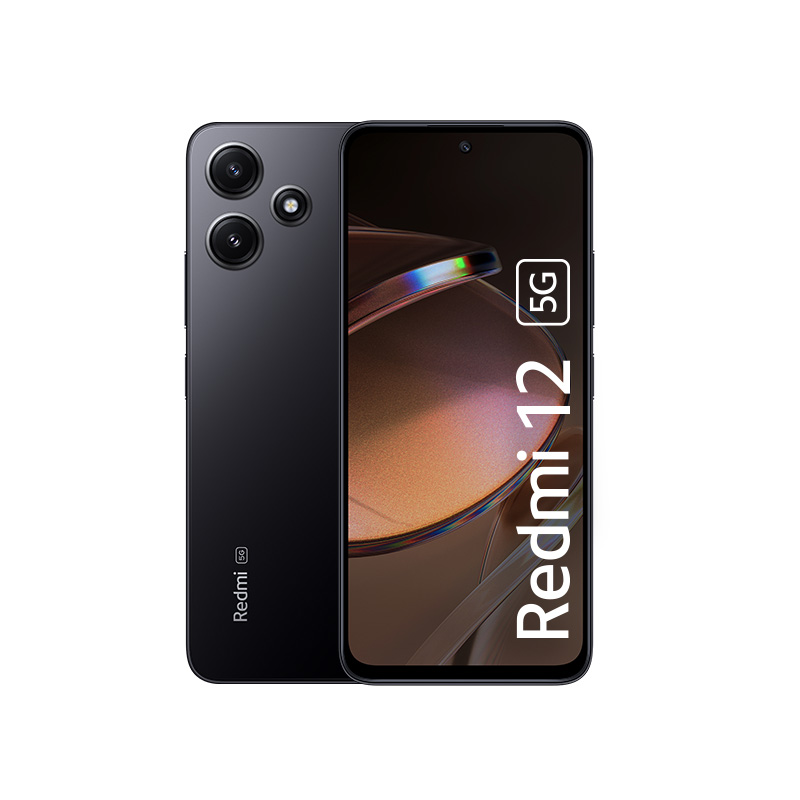 Telefon Mobil Xiaomi Redmi 12 5G 128GB Flash 4GB RAM Dual SIM 5G Jade Black
