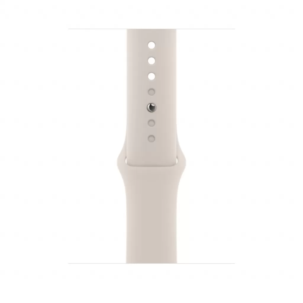 Curea Smartwatch Apple pentru Apple Watch 45mm Band: Starlight Sport Band - M/L