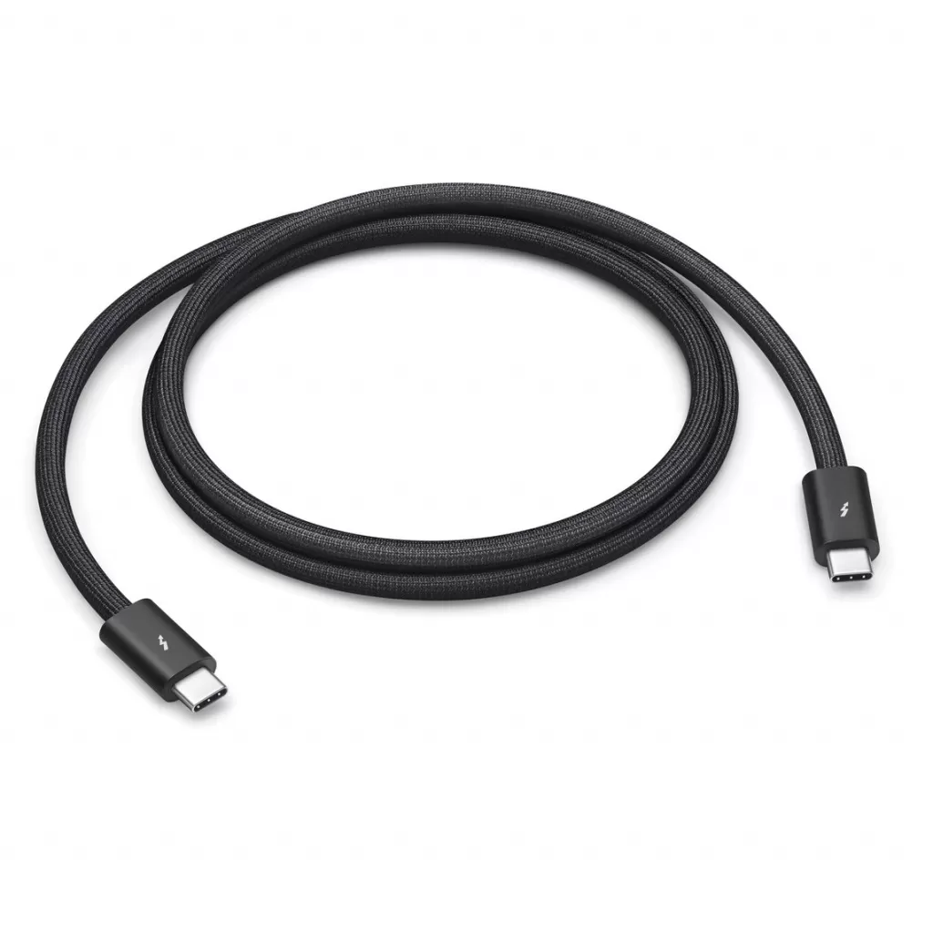 Cablu Apple MU883ZM/A Thunderbolt 4 (USB-C) Pro 1m Black