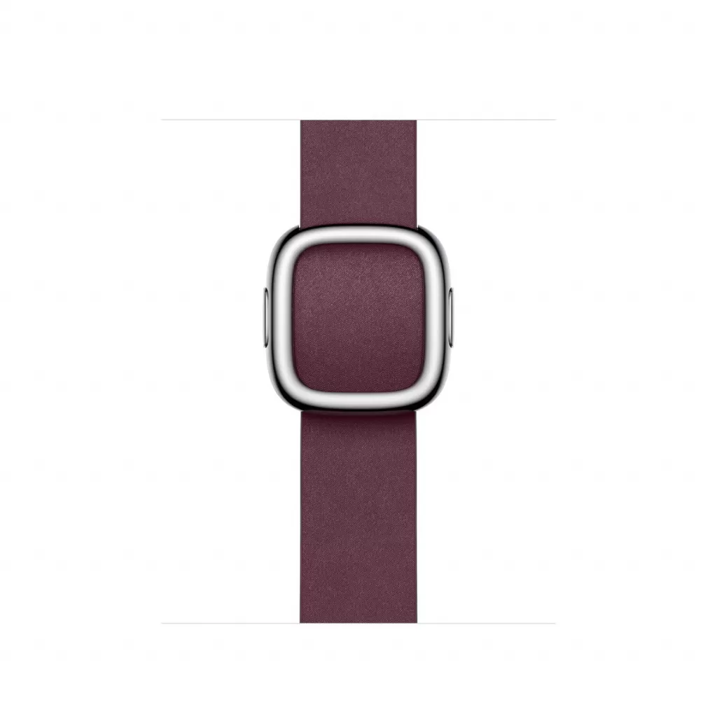 Curea Smartwatch Apple pentru Apple Watch 41mm Band: Mulberry Modern Buckle - Large