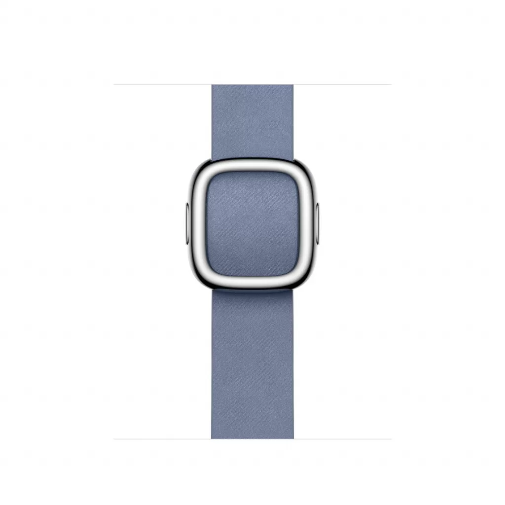 Curea Smartwatch Apple pentru Apple Watch 41mm Band: Lavender Blue Modern Buckle - Small