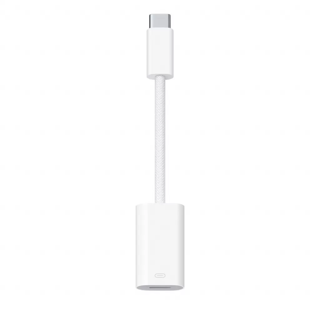 Adaptor Apple MUQX3ZM/A USB-C - Lightning White