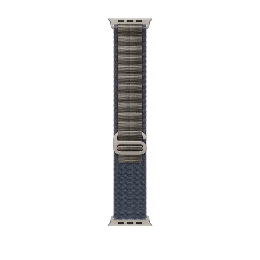 Curea Smartwatch Apple pentru Apple Watch 49mm Band: Blue Alpine Loop - Small