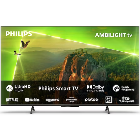 Televizor LED Philips Smart TV 50PUS8118 126cm 4K Ultra HD Negru