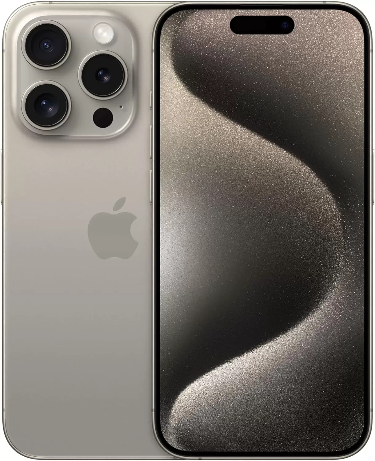 Telefon Mobil Apple iPhone 15 Pro 256GB Flash Nano SIM + eSIM 5G Natural Titanium