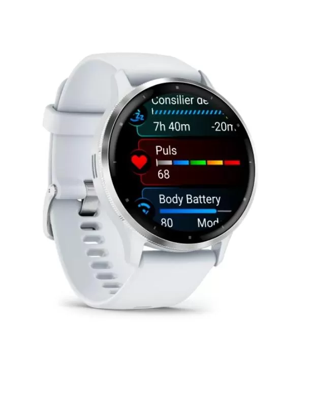 Smartwatch Garmin Venu 3 Silver/Whitestone