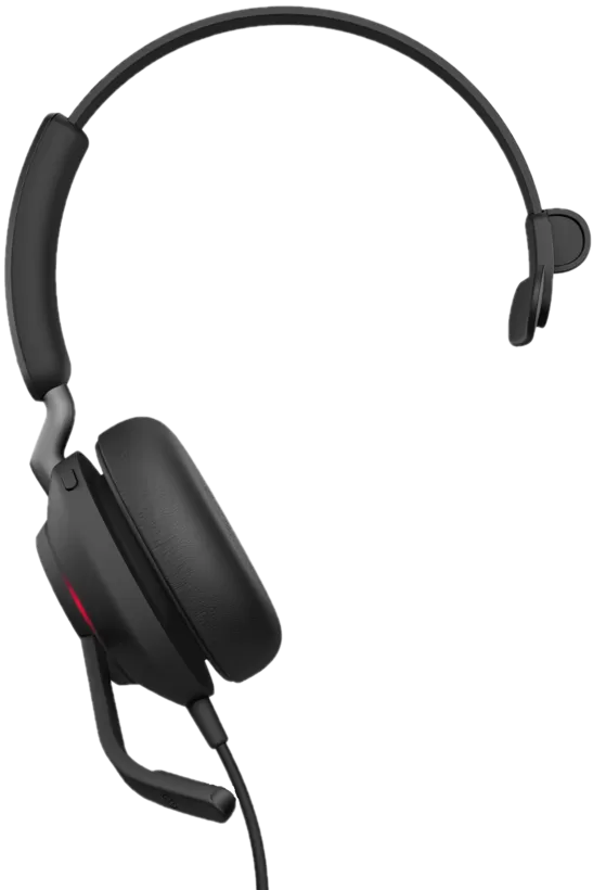 Casti Jabra Evolve2 40 SE USB-C MS Mono Black