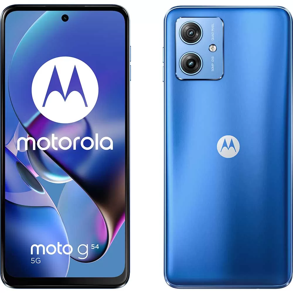 Telefon Mobil Motorola Moto G54 Power Edition 256GB Flash 12GB RAM Single SIM 5G Pearl Blue