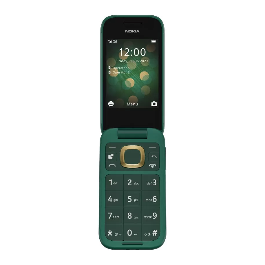 Telefon Mobil Nokia 2660 Flip 4G Dual Sim Green