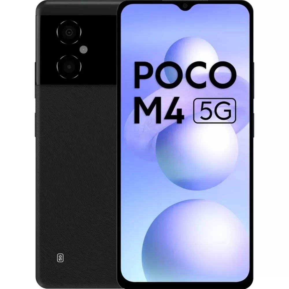 Telefon Mobil Xiaomi Poco M4 5G  64GB Flash  4GB RAM  Dual SIM  5G  Black