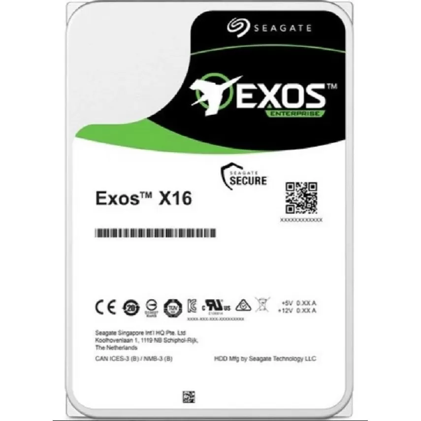 Hard Disk Server Seagate Exos X16 14TB 3.5
