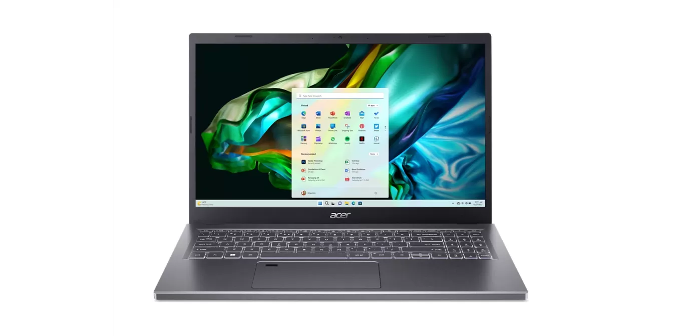 Notebook Acer Aspire A515-58M 15.6" Full HD Intel Core i7-1355U RAM 16GB SSD 512GB No OS Steel Gray