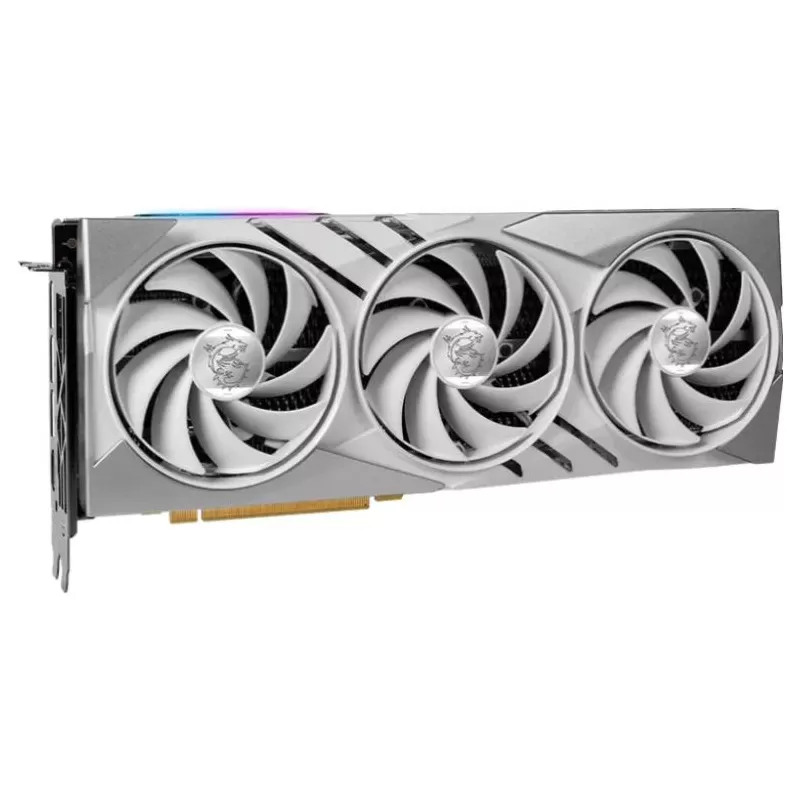 Placa Video MSI GeForce RTX 4070 GAMING X SLIM WHITE 12GB GDDR6X 192 biti