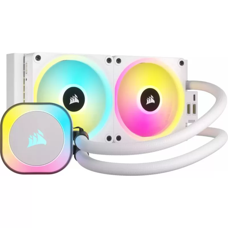 Cooler CPU Corsair iCUE LINK H100i RGB AIO Liquid White