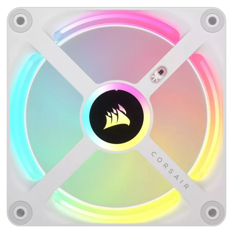 Ventilator Corsair iCUE Link QX120 RGB Expansion Kit White