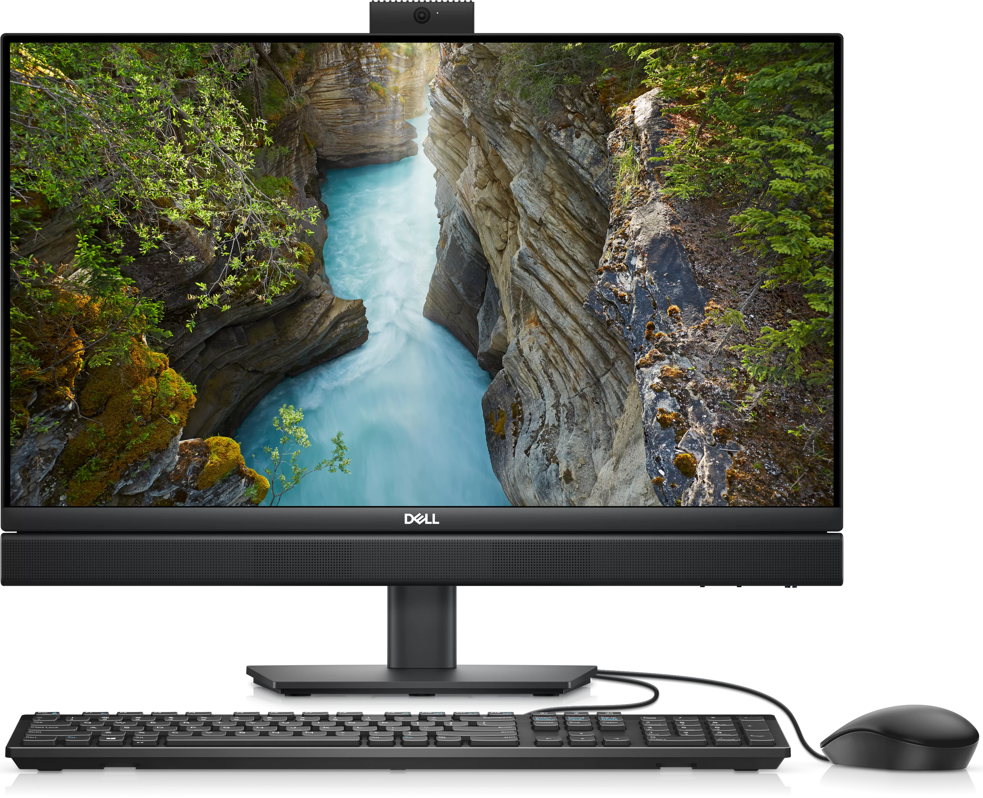 Sistem All-In-One Dell Optiplex 7410 23.8" Full HD Intel Pentium G7400T RAM 8GB SSD 256GB Windows 11 Pro Education