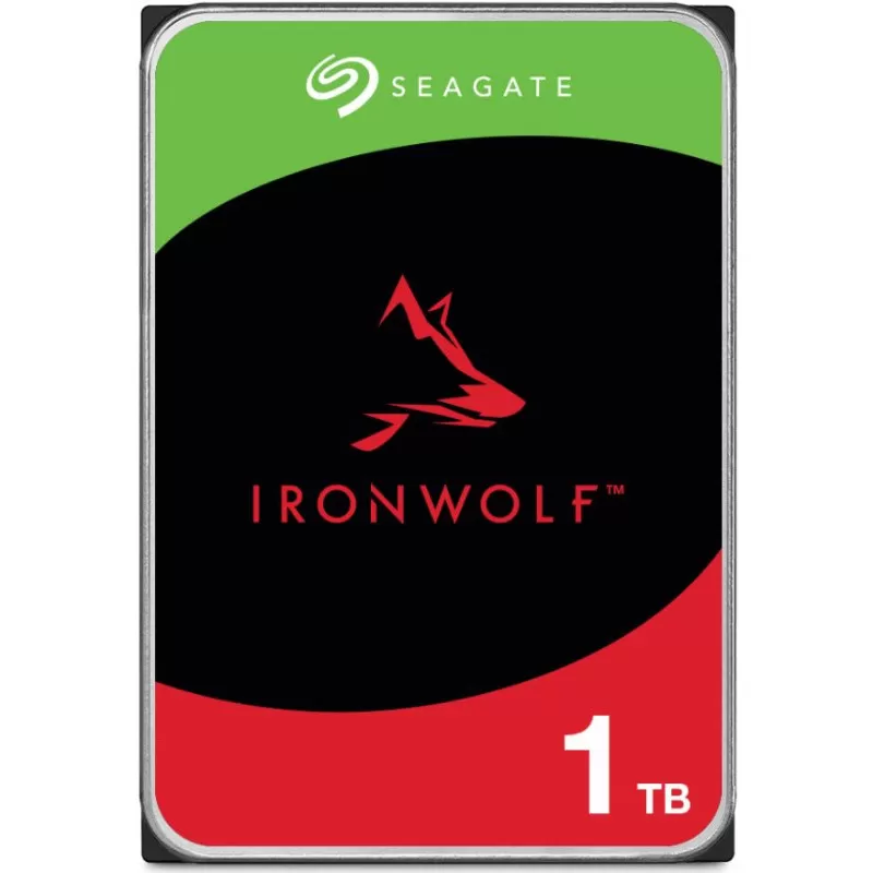 Hard Disk Desktop Seagate IronWolf  1TB  5400RPM  256MB  SATA III