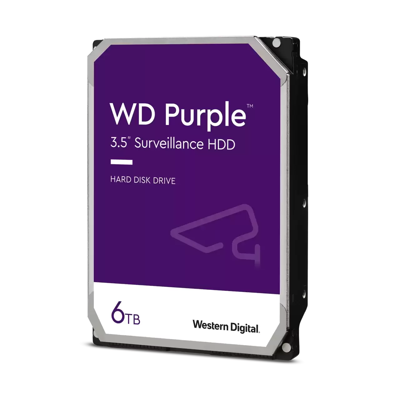 Hard Disk Desktop Western Digital WD Purple Surveillance 6TB 5400RPM 256MB SATA III