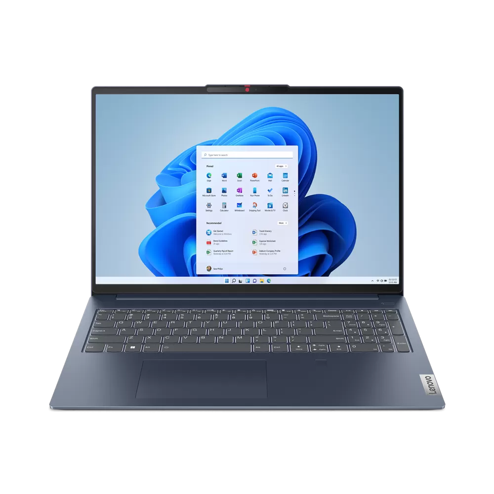 Notebook Lenovo IdeaPad Slim 5 16IAH8 16" WUXGA Intel Core i5-12450H RAM 16GB SSD 1TB No OS Abyss Blue