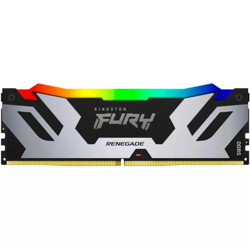 Memorie Desktop Kingston FURY Renegade RGB 16GB DDR5 7600Mhz Silver/Black