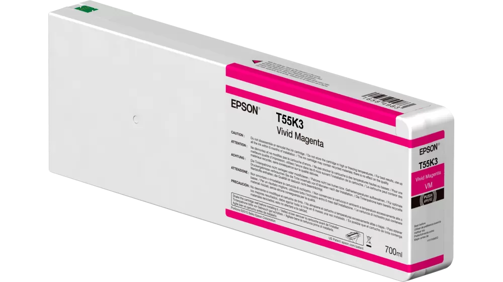 Cartus Inkjet Epson UltraChrome T55K300 700ml Vivid Magenta